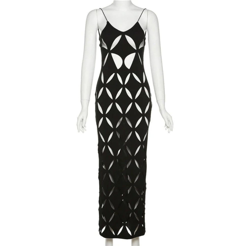 Black Heat Statement Maxi - Picture 2 of 4